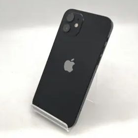 【中古】Apple docomo 【SIMロック解除済み】 iPhone 12 64GB ブラック MGHN3J/A【三宮駅前】保証期間１ヶ月【ランクC】