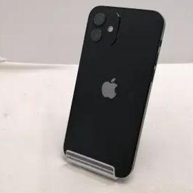 【中古】Apple au 【SIMロック解除済み】 iPhone 12 64GB ブラック MGHN3J/A【仙台駅東口】保証期間１ヶ月【ランクB】
