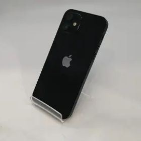 【中古】Apple docomo 【SIMロック解除済み】 iPhone 12 64GB ブラック MGHN3J/A【浜松駅前】保証期間１ヶ月【ランクB】