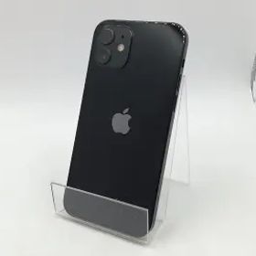 【中古】Apple docomo 【SIMロック解除済み】 iPhone 12 64GB ブラック MGHN3J/A【千葉】保証期間１ヶ月【ランクA】