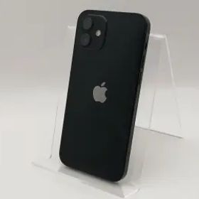 【中古】Apple docomo 【SIMロック解除済み】 iPhone 12 64GB ブラック MGHN3J/A【千葉】保証期間１ヶ月【ランクB】