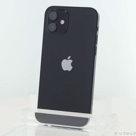 (中古)Apple iPhone12 64GB ブラック MGHN3J/A SIMフリー(198-ud)