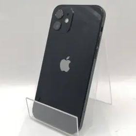 【中古】Apple SoftBank 【SIMロック解除済み】 iPhone 12 64GB ブラック MGHN3J/A【津田沼】保証期間１ヶ月【ランクC】