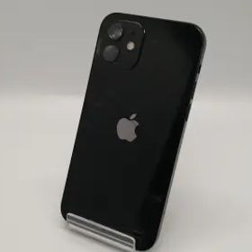【中古】Apple docomo 【SIMロック解除済み】 iPhone 12 64GB ブラック MGHN3J/A【大須アメ横】保証期間１ヶ月【ランクA】