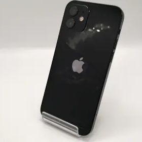 【中古】Apple SoftBank 【SIMロック解除済み】 iPhone 12 64GB ブラック MGHN3J/A【大須アメ横】保証期間１ヶ月【ランクC】