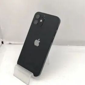 【中古】Apple docomo 【SIMロック解除済み】 iPhone 12 64GB ブラック MGHN3J/A【川越クレアモール】保証期間１ヶ月【ランクB】