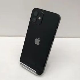 【中古】Apple 楽天モバイル 【SIMフリー】 iPhone 12 64GB ブラック MGHN3J/A【仙台イービーンズ】保証期間１ヶ月【ランクB】