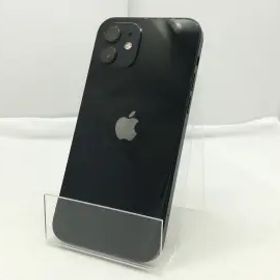 【中古】Apple SoftBank 【SIMロック解除済み】 iPhone 12 64GB ブラック MGHN3J/A【川崎】保証期間１ヶ月【ランクC】