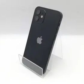 【中古】Apple SoftBank 【SIMロック解除済み】 iPhone 12 64GB ブラック MGHN3J/A【熊本】保証期間１ヶ月【ランクB】