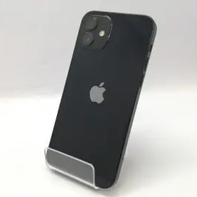 【中古】Apple docomo 【SIMロック解除済み】 iPhone 12 64GB ブラック MGHN3J/A【立川フロム中武】保証期間１ヶ月【ランクB】