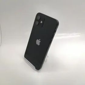 【中古】Apple au 【SIMロック解除済み】 iPhone 12 64GB ブラック MGHN3J/A【秋葉5号】保証期間１ヶ月【ランクB】