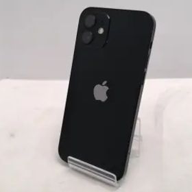 【中古】Apple docomo 【SIMロック解除済み】 iPhone 12 64GB ブラック MGHN3J/A【新宿東口】保証期間１ヶ月【ランクC】