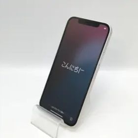 【中古】Apple au 【SIMロック解除済み】 iPhone 12 64GB ホワイト MGHP3J/A【京都】保証期間１ヶ月【ランクB】
