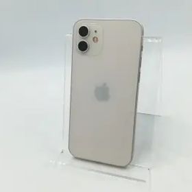 【中古】Apple docomo 【SIMロック解除済み】 iPhone 12 64GB ホワイト MGHP3J/A【千葉】保証期間１ヶ月【ランクA】