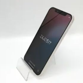 【中古】Apple SoftBank 【SIMロック解除済み】 iPhone 12 64GB ホワイト MGHP3J/A【京都】保証期間１ヶ月【ランクC】