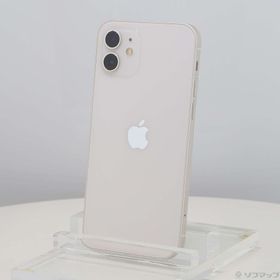 (中古)Apple iPhone12 64GB ホワイト MGHP3J/A SIMフリー(377-ud)