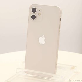 (中古)Apple iPhone12 64GB ホワイト MGHP3J/A SIMフリー(377-ud)
