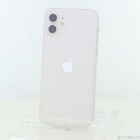 (中古)Apple iPhone12 64GB ホワイト MGHP3J/A SIMフリー(269-ud)