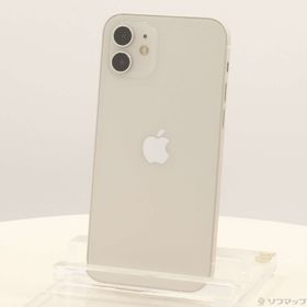(中古)Apple iPhone12 64GB ホワイト MGHP3J/A SIMフリー (ネットワーク利用制限▲)(262-ud)