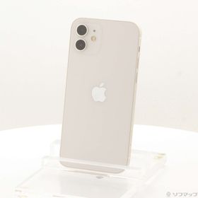 (中古)Apple iPhone12 64GB ホワイト MGHP3J/A SIMフリー(368-ud)