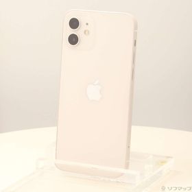 (中古)Apple iPhone12 64GB ホワイト MGHP3J/A SIMフリー(198-ud)