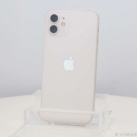 (中古)Apple iPhone12 64GB ホワイト MGHP3J/A SIMフリー(251-ud)