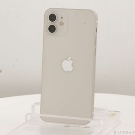 (中古)Apple iPhone12 64GB ホワイト MGHP3J/A SIMフリー(377-ud)