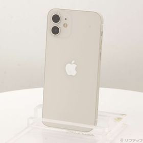 (中古)Apple iPhone12 64GB ホワイト MGHP3J/A SIMフリー(247-ud)