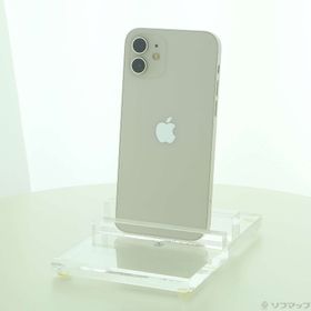 (中古)Apple iPhone12 64GB ホワイト MGHP3J/A SIMフリー(348-ud)
