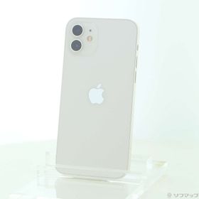 (中古)Apple iPhone12 64GB ホワイト MGHP3J/A SIMフリー(258-ud)