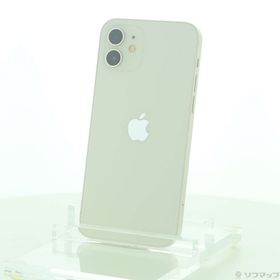 (中古)Apple iPhone12 64GB ホワイト MGHP3J/A SIMフリー(262-ud)