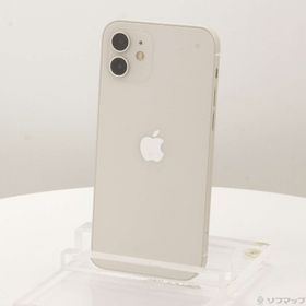(中古)Apple iPhone12 64GB ホワイト MGHP3J/A SIMフリー(247-ud)
