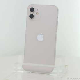 (中古)Apple iPhone12 64GB ホワイト MGHP3J/A SIMフリー(269-ud)