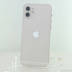 (中古)Apple iPhone12 64GB ホワイト MGHP3J/A SIMフリー(305-ud)