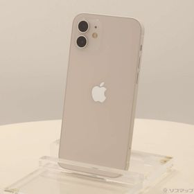 (中古)Apple iPhone12 64GB ホワイト MGHP3J/A SIMフリー(269-ud)