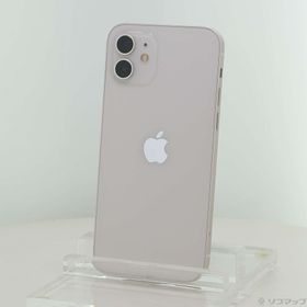 (中古)Apple iPhone12 64GB ホワイト MGHP3J/A SIMフリー(295-ud)