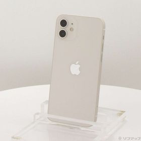 (中古)Apple iPhone12 64GB ホワイト MGHP3J/A SIMフリー(352-ud)