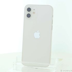 (中古)Apple iPhone12 64GB ホワイト MGHP3J/A SIMフリー(297-ud)