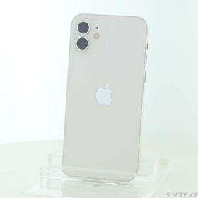 (中古)Apple iPhone12 64GB ホワイト MGHP3J/A SIMフリー(269-ud)