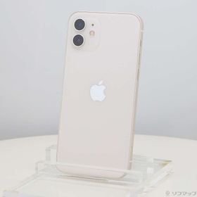 (中古)Apple iPhone12 64GB ホワイト MGHP3J/A SIMフリー(295-ud)
