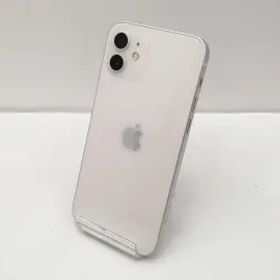 【中古】Apple UQmobile 【SIMロック解除済み】 iPhone 12 64GB ホワイト MGHP3J/A【仙台イービーンズ】保証期間１ヶ月【ランクA】