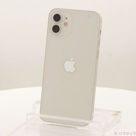 (中古)Apple iPhone12 64GB ホワイト MGHP3J/A SIMフリー(196-ud)