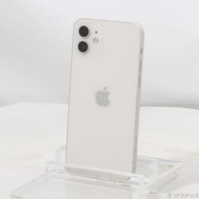 (中古)Apple iPhone12 64GB ホワイト MGHP3J/A SIMフリー(348-ud)