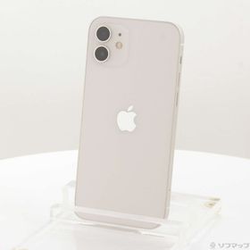 (中古)Apple iPhone12 64GB ホワイト MGHP3J/A SIMフリー(247-ud)