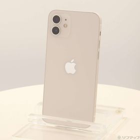 (中古)Apple iPhone12 64GB ホワイト MGHP3J/A SIMフリー(269-ud)