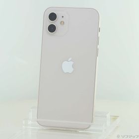 (中古)Apple iPhone12 64GB ホワイト MGHP3J/A SIMフリー(276-ud)