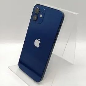 【中古】Apple au 【SIMロック解除済み】 iPhone 12 64GB ブルー MGHR3J/A【津田沼】保証期間１ヶ月【ランクB】