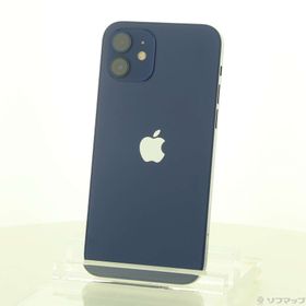 (中古)Apple iPhone12 64GB ブルー MGHR3J/A SIMフリー(262-ud)