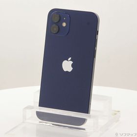 (中古)Apple iPhone12 64GB ブルー MGHR3J/A SoftBank(305-ud)