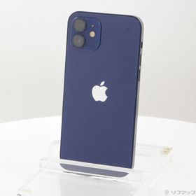 (中古)Apple iPhone12 64GB ブルー MGHR3J/A SoftBank(377-ud)